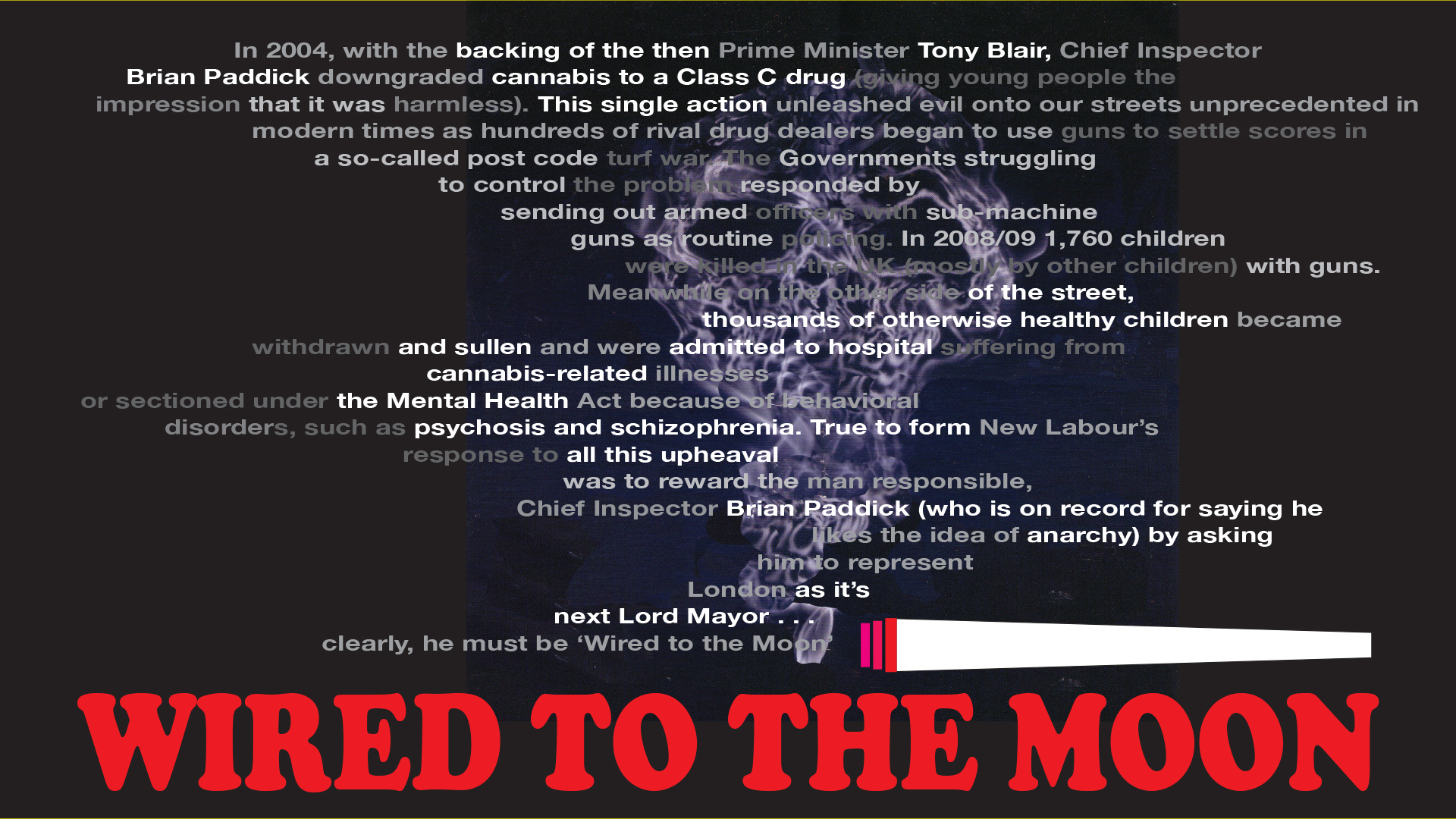 Poster: Wired to the Moon – Political Drama Series