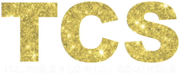 Television Content Solutions (TCS) logo
